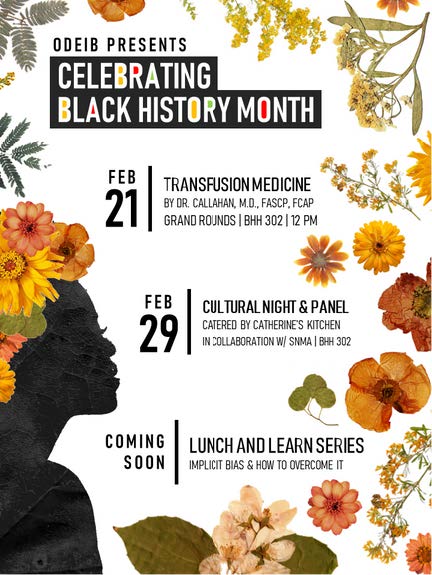 Black History Month events at PNWU