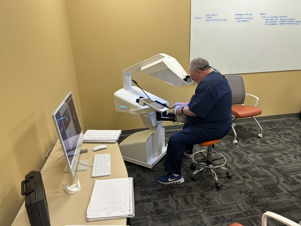 PNWU SDM faculty receives training on SIMtoCare virtual reality dental education simulator
